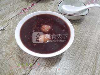 双米糯圆粥的做法步骤:6