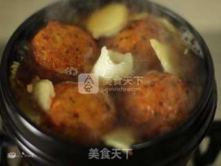 【年夜饭吉利压轴大菜】少油版四喜丸子的做法步骤:9