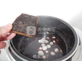 双米糯圆粥的做法步骤:5