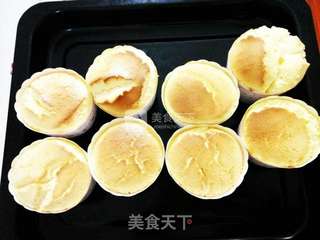 重奶油芝士纸杯蛋糕的做法步骤：8