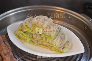 白菜包包的做法步骤:7