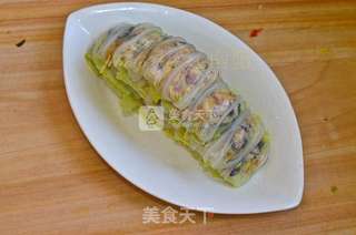 白菜包包的做法步骤:6