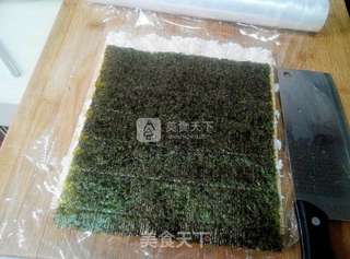 花样寿司之——翻转牛肉寿司的做法步骤:8