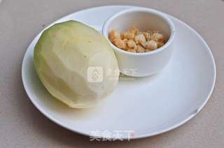 干贝蒸萝卜的做法步骤:2