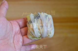 白菜包包的做法步骤:5