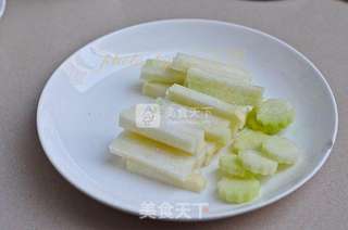 干贝蒸萝卜的做法步骤:3