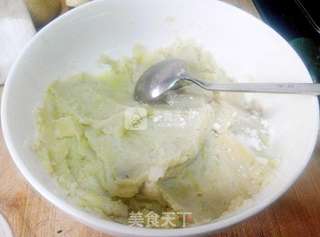午后茶点之——芝士地瓜丸的做法步骤:3