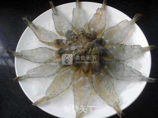 花开富贵虾的做法步骤:9