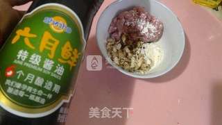 香菇酿肉的做法步骤:4