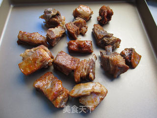 蜜汁烤羊排的做法步骤:7