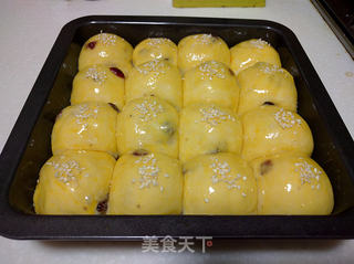 蔓越莓小餐包的做法步骤:12