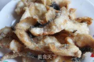 焦熘鱼片的做法步骤:6