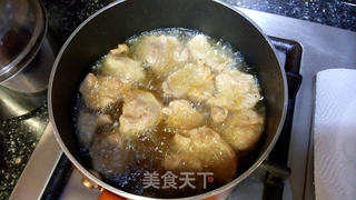 茄汁锅包肉的做法步骤:3