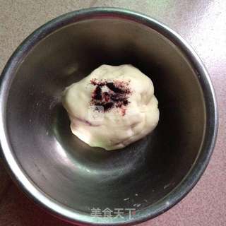 花朵香菇肉包的做法步骤:9