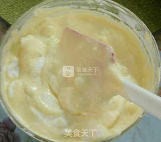 6寸戚风蛋糕的做法步骤:8