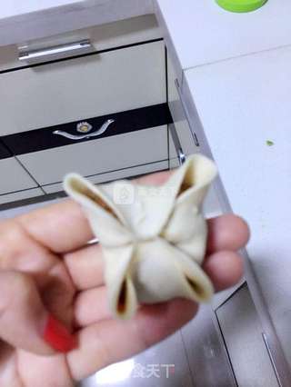小年夜之四喜蒸饺vs白菜饺的做法步骤:11