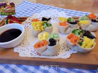 小年夜之四喜蒸饺vs白菜饺的做法步骤:19