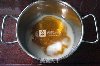 蔓越莓花生牛轧糖的做法步骤:4