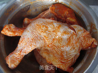 奥尔良烤鸡腿的做法步骤:5
