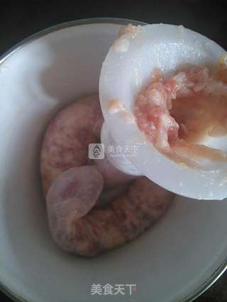 广式腊肠的做法步骤:11