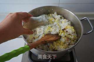 土豆牛肉炒饭的做法步骤:8