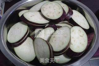 鱼香茄饼的做法的做法步骤:2