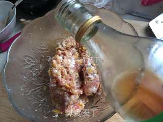 黄花菜肉春卷的做法步骤:4