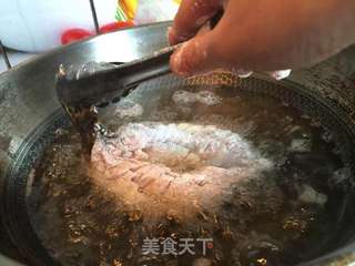 松鼠鳜鱼的做法步骤:7