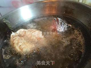 松鼠鳜鱼的做法步骤:8