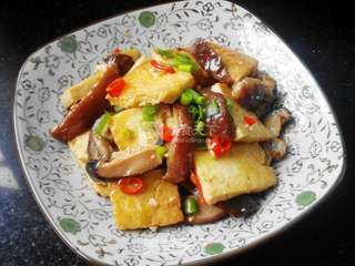 农家煎豆腐的做法步骤：13