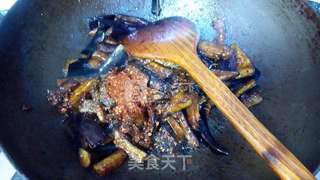 酱爆茄子的做法步骤：6