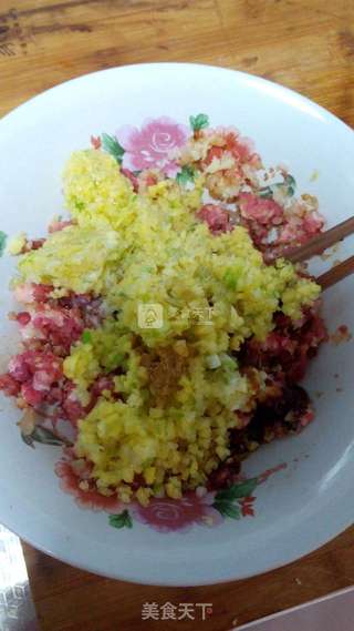 #白菜虾仁水饺的做法图解5