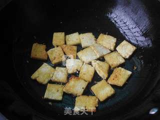 农家煎豆腐的做法步骤：6