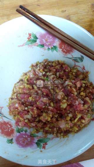 #白菜虾仁水饺的做法图解6