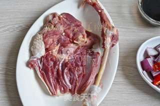腊八蒜焖鸡的做法步骤:4