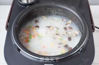 #五彩虾仁粥的做法图解8
