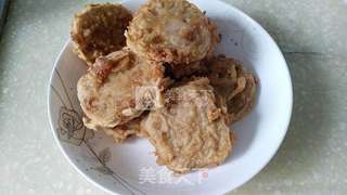 炸藕夹的做法步骤:7