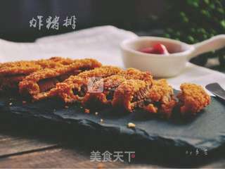 炸猪排的做法步骤:8
