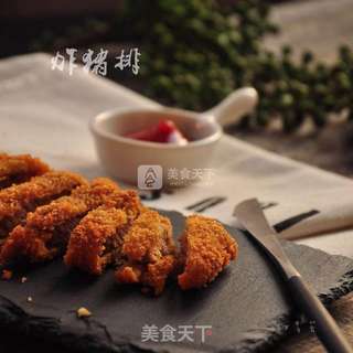 炸猪排的做法步骤:9
