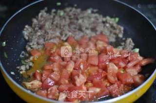 肉酱意面的做法步骤:6