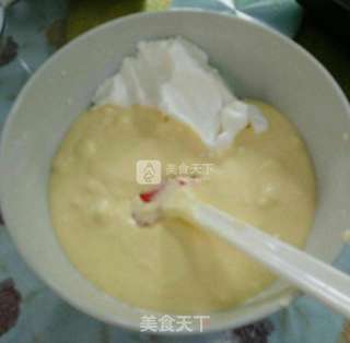 8寸无油戚风蛋糕的做法步骤:7