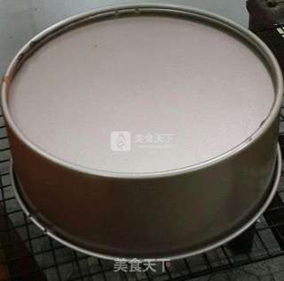 8寸无油戚风蛋糕的做法步骤:11