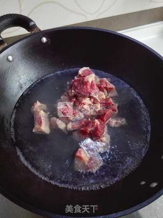 咖喱牛肉面鱼鱼的做法步骤:5