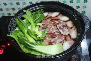 腊味双拼煲仔饭的做法步骤:5