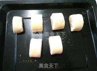 香糯馒头卷的做法步骤:8