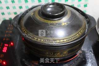 腊味双拼煲仔饭的做法步骤:6