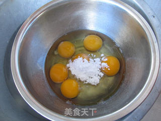 鲜花红曲鸡蛋饼干的做法步骤:6