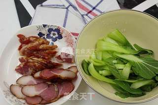 腊味双拼煲仔饭的做法步骤:3