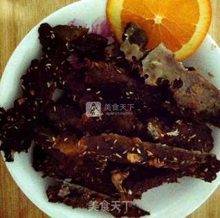 迷迭香牛肉干的做法步骤:4