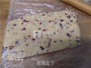 燕麦蔓越莓手指饼干的做法步骤:10